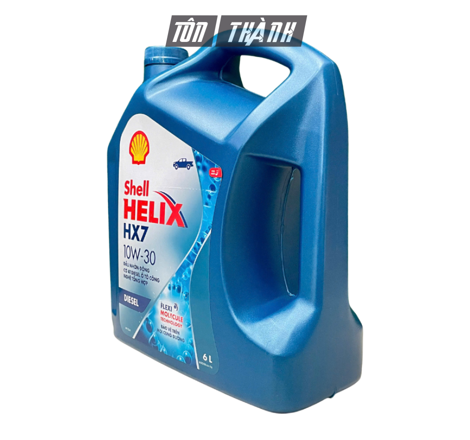 Dầu Động Cơ Diesel SHELL HELIX HX7 10W-30 API CI-4 (6 Lít) - Bảo Vệ Xe Tốt Hơn