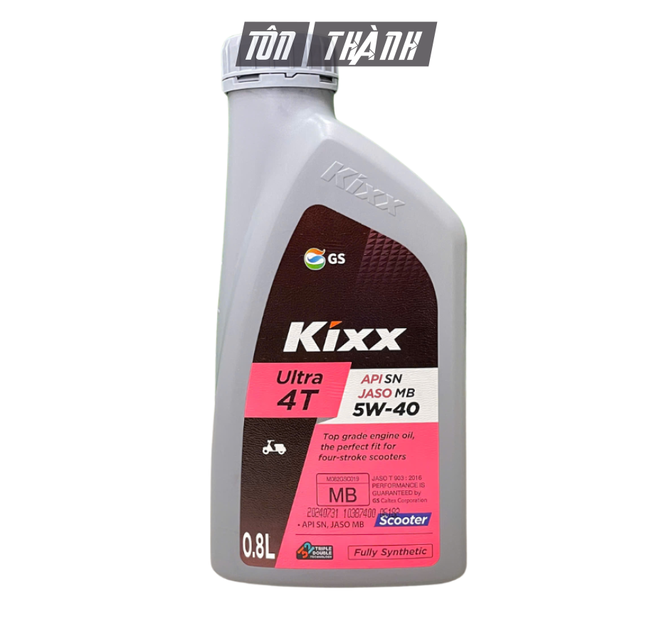 Nhớt xe ga cao cấp Kixx Ultra 10W40 (0.8 Lít)