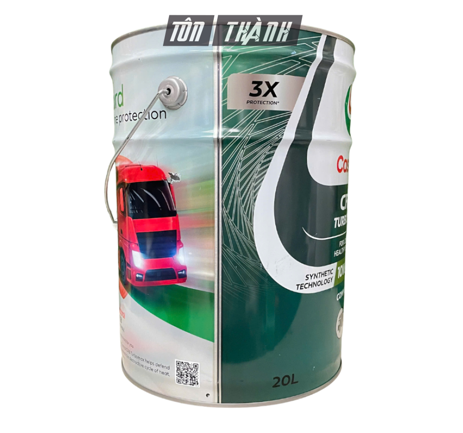 Dầu Động Cơ Diesel Castrol CRB TURBOMAX 10W-40 CK-4 (20 Lít) - Nhập Khẩu Hàn Quốc