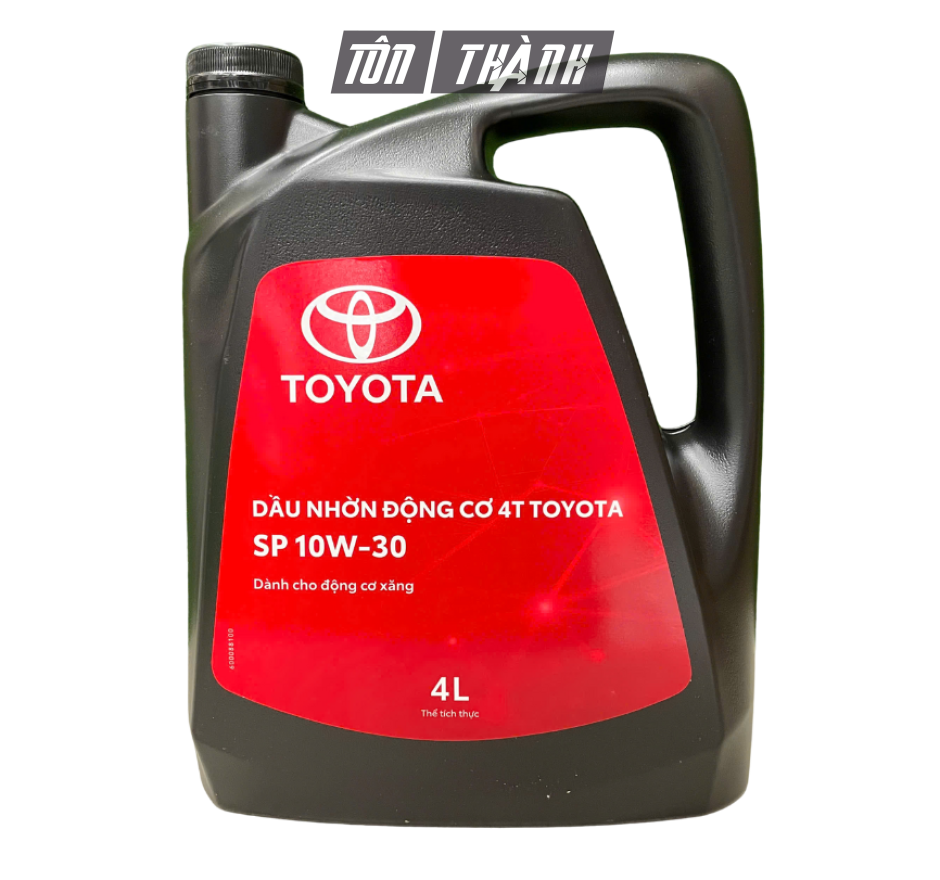 DẦU ĐỘNG CƠ 4 THÌ TOYOTA SN 10W30 MÁY XĂNG 4L 