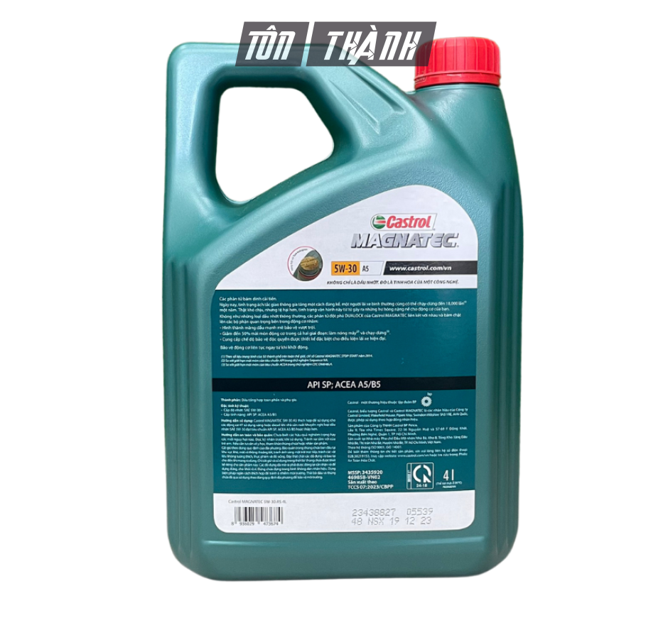 DẦU ĐỘNG CƠ CASTROL MAGNATEC A5 5W-30 (4 LÍT)