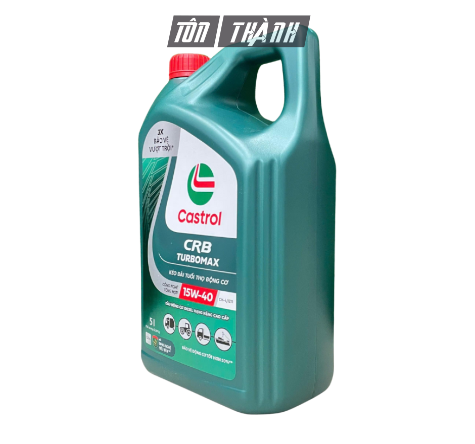 Castrol CRB Turbomax 15W-40 CK-4 (5 Lít)