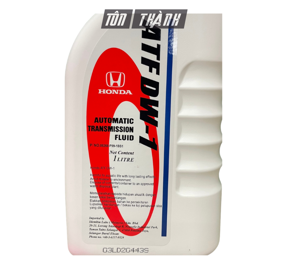 Dầu Hộp Số Tự Động Honda ATF DW-1 (1 lít)