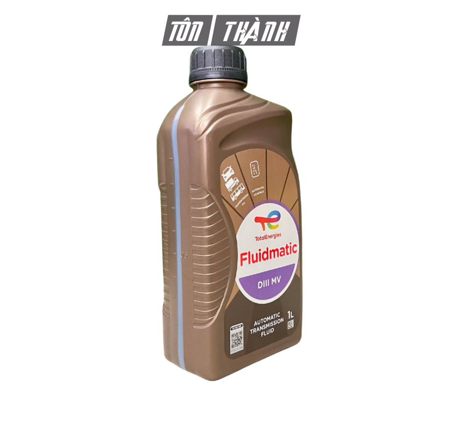 Dầu Hộp Số Tự Động - Trợ Lực Lái Total Fluidmatic DIII MV (1 Lít)