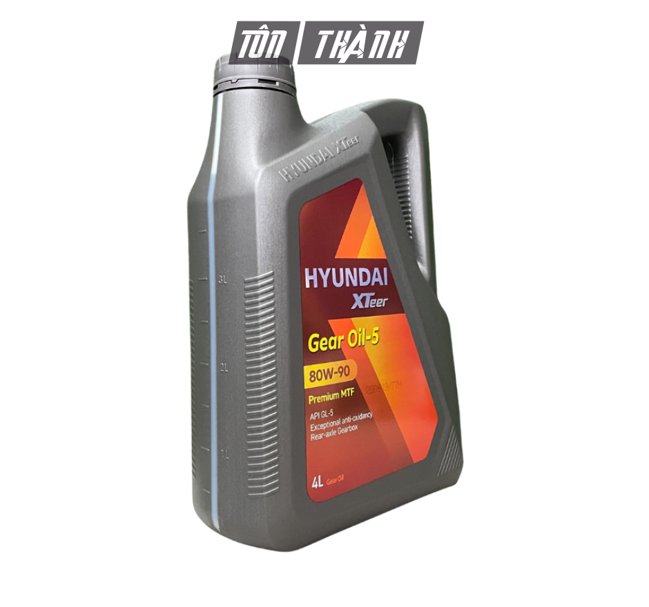 Dầu Hộp Số - Cầu Truyền Động - Hộp Số Phụ Hyundai Xteer GL-5 80w90 (4 Lít)
