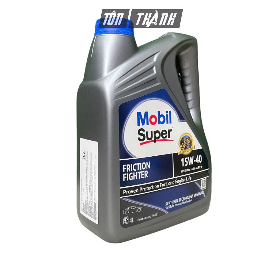 DẦU NHỚT MOBIL SUPER 15W-40 API SN PLUS (4 LÍT)
