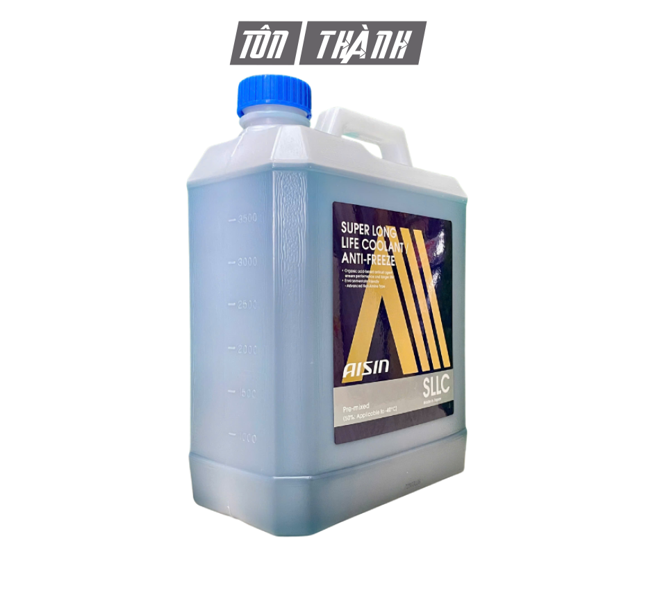 Nước Làm Mát Động Cơ AISIN 50% Màu Xanh Dương (4 Lít)