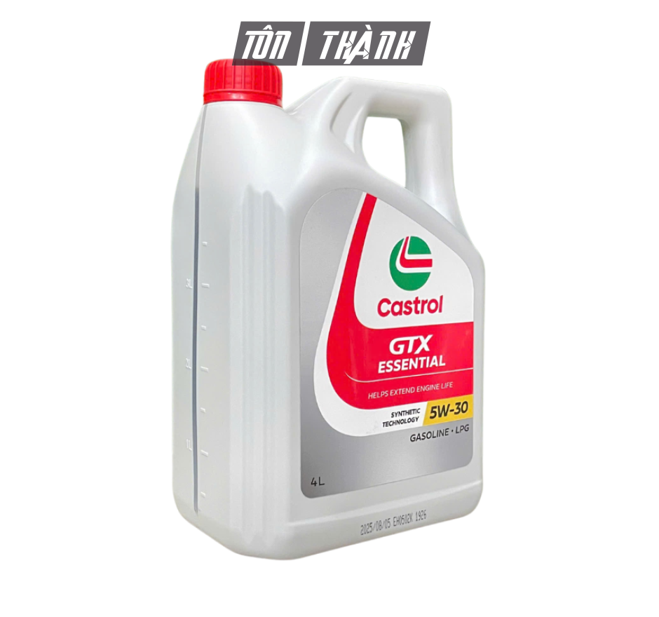 Dầu Động Cơ Xăng Castrol GTX 5W-30  (4 Lít) - Nhập Khẩu Hàn Quốc