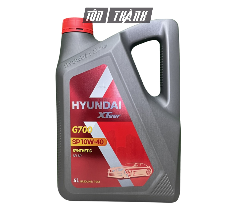 DẦU NHỚT Ô TÔ MÁY XĂNG HYUNDAI XTEER G700 10W40 (4 LÍT)