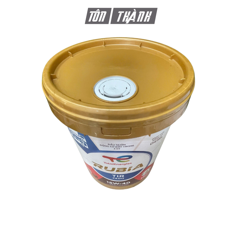 DẦU ĐỘNG CƠ TOTAL RUBIA TIR 7400 15W-40 (18 LÍT)