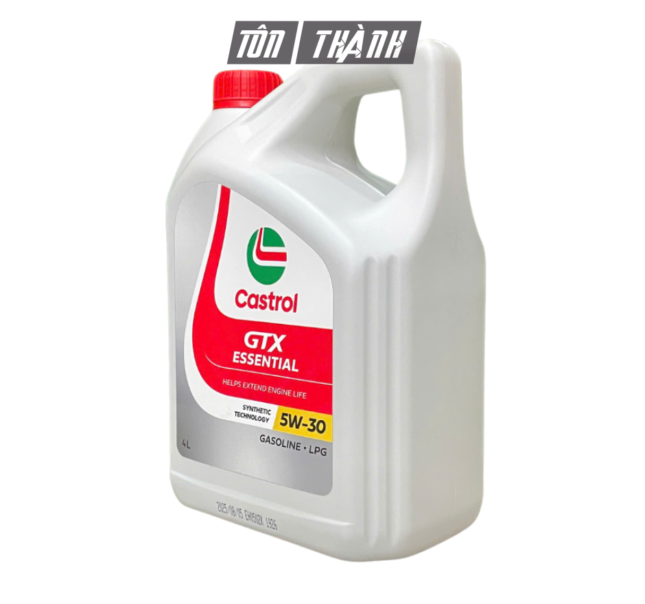 Dầu Động Cơ Xăng Castrol GTX 5W-30  (4 Lít) - Nhập Khẩu Hàn Quốc