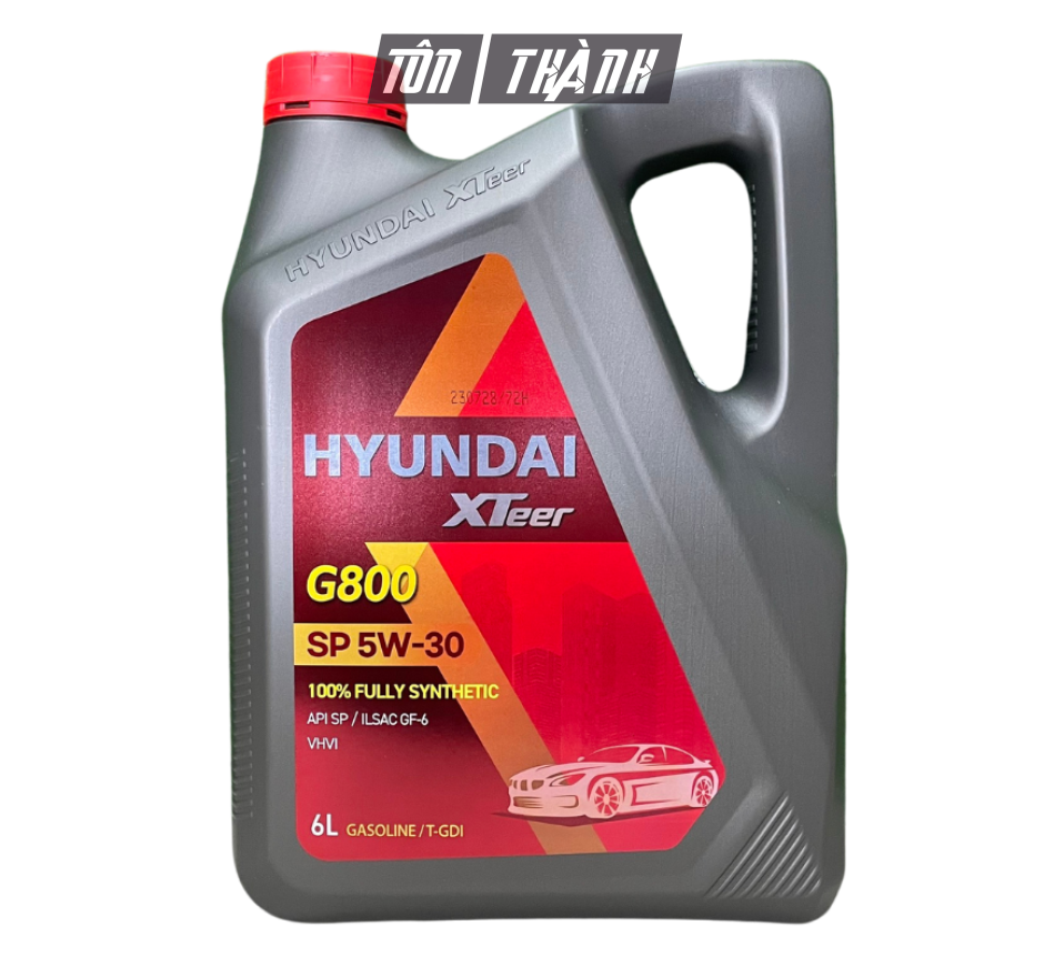 Dầu nhớt ô tô HYUNDAI XTEER G800 5W30 (6 Lít)