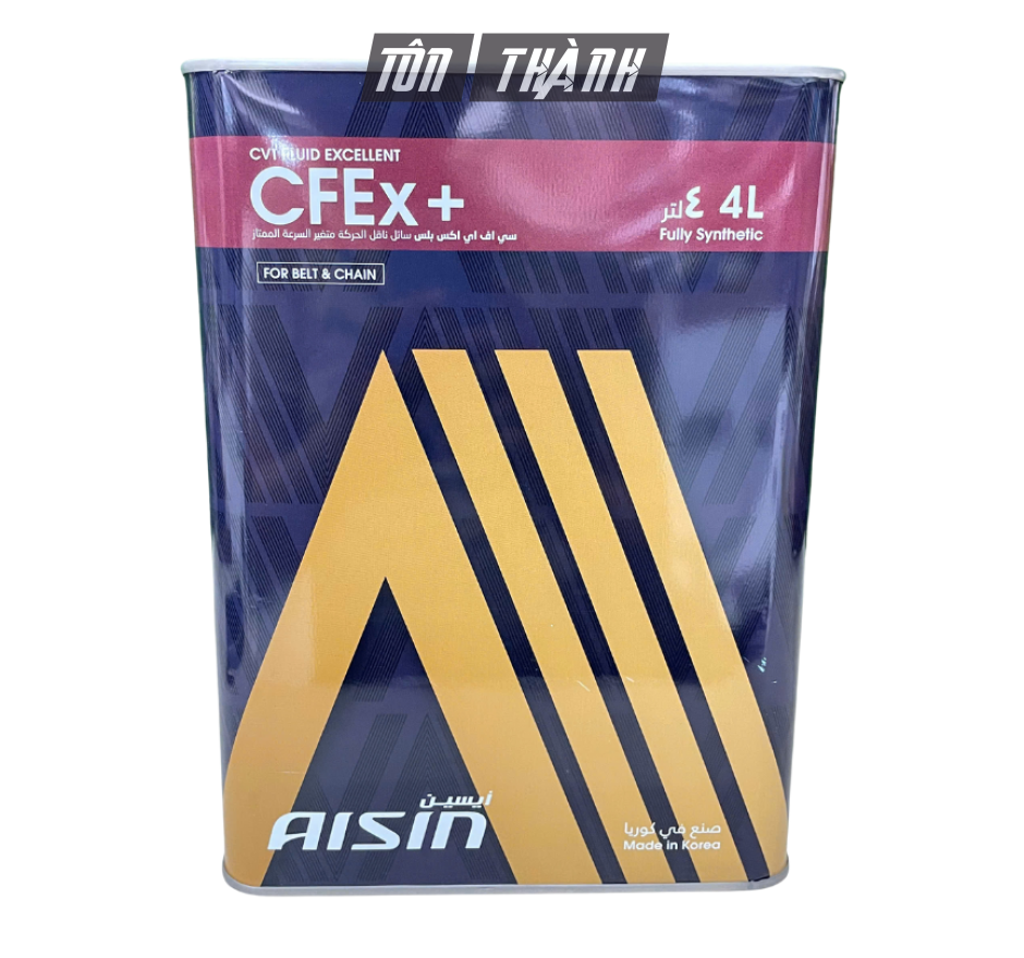 Dầu Hộp Số Tự Động Vô Cấp CVT AISIN CFEx+ (4 lít)
