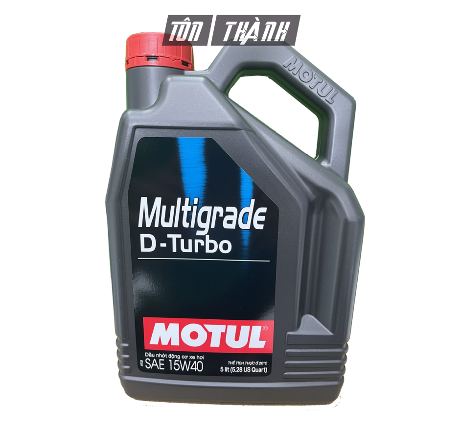 DẦU NHỚT Ô TÔ CAO CẤP MOTUL MULTIGRADE D-TURBO 15W40 CI-4 (5 LÍT)
