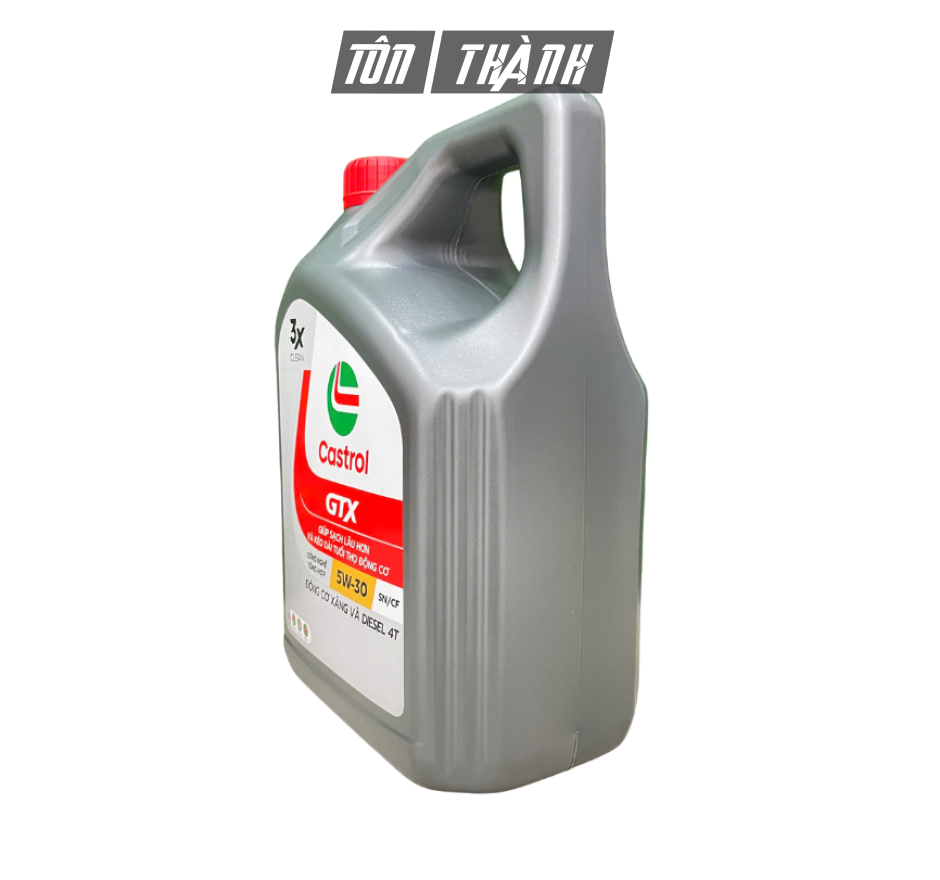 Dầu Nhớt Động Cơ Castrol GTX 5W30 SN/CF (4 LÍT)
