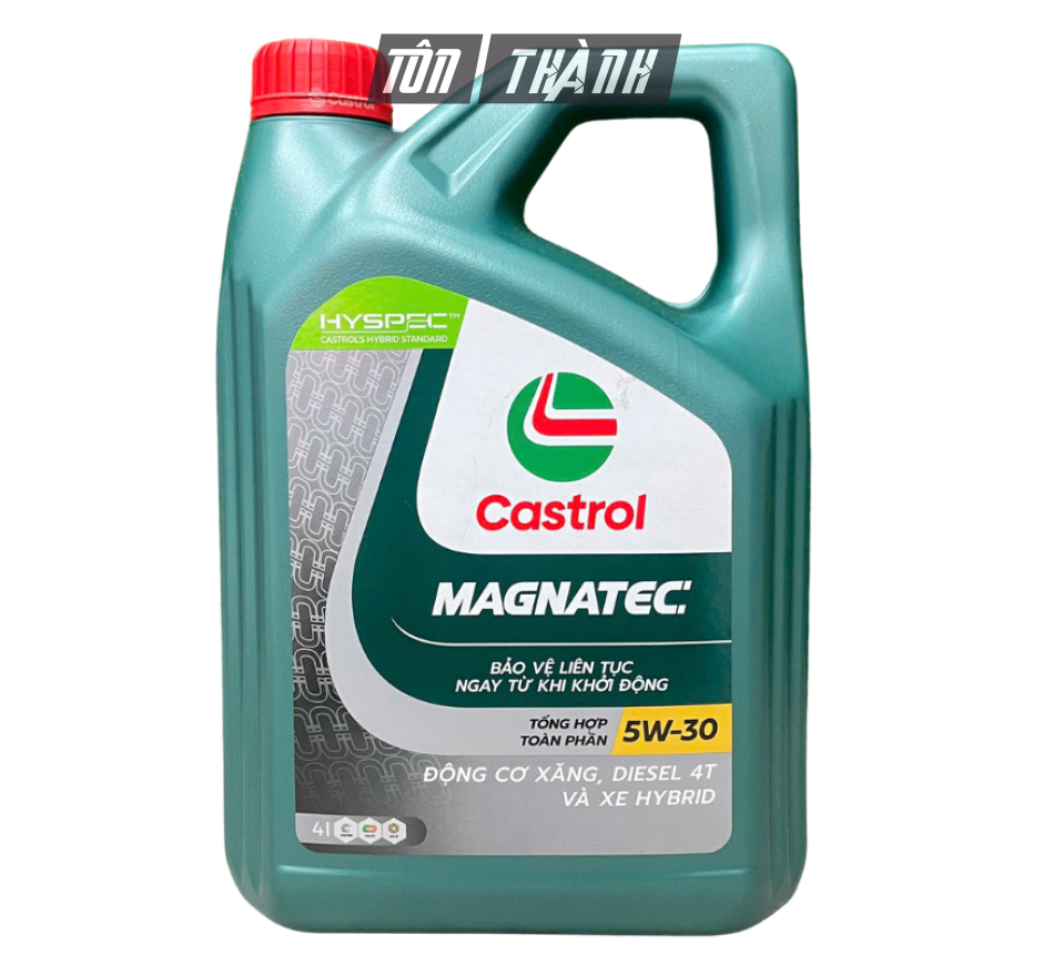 Dầu Động Cơ Castrol MAGNATEC HYSPEC 5W-30 SP/CF (4 Lít) - Tổng Hợp Toàn Phần