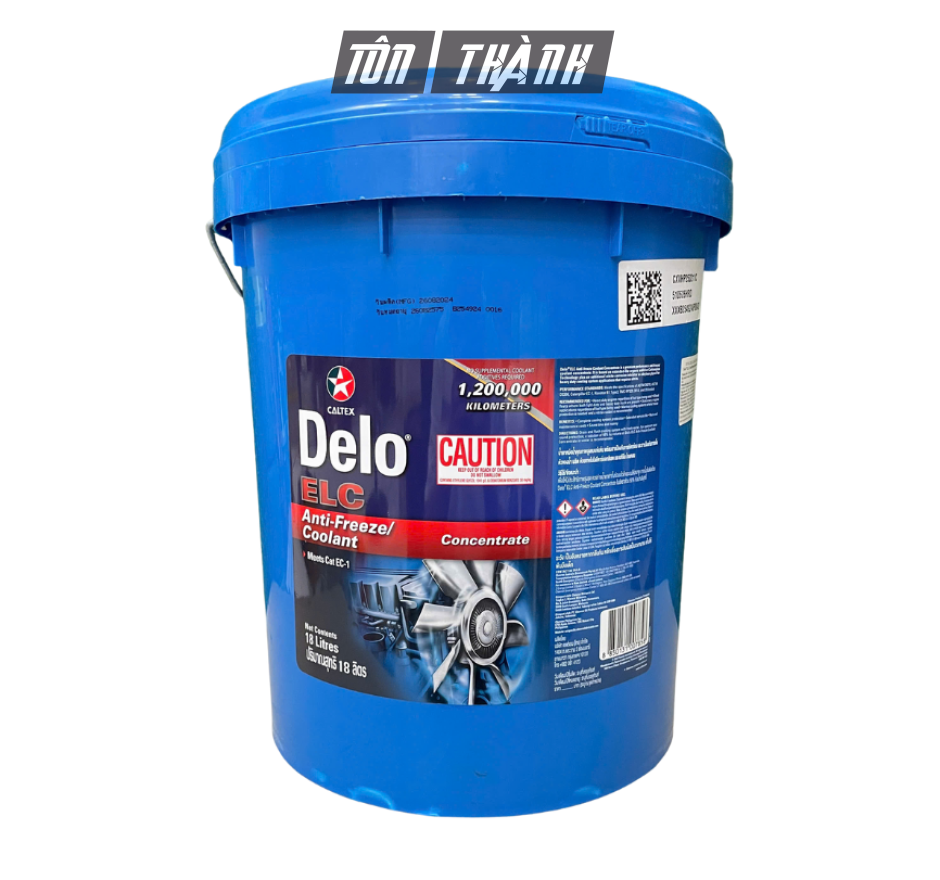 Nước Làm Mát Động Cơ Caltex Delo® ELC Antifreeze/Coolant (18 Lít)