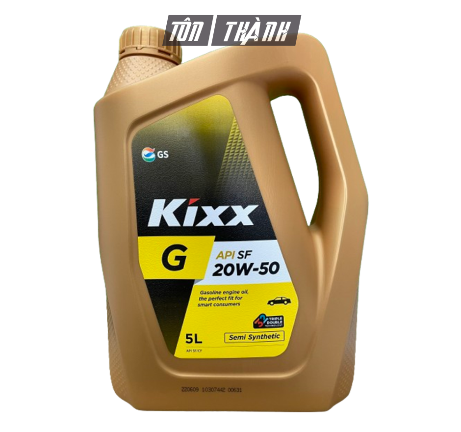 DẦU ĐỘNG CƠ XĂNG KIXX G SF/CF 20W50 (5 LÍT)
