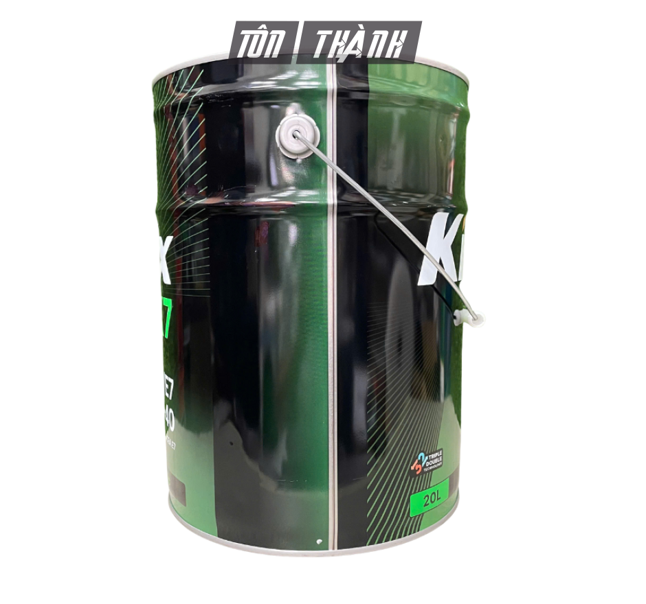 Dầu Động Cơ Diesel/Xăng KIXX DX7 10W-40 API CI-4/SL (20 Lít) - Tổng Hợp Toàn Phần