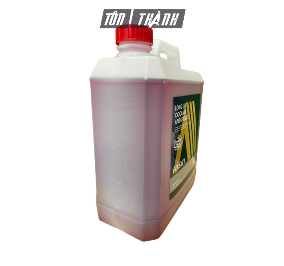 NƯỚC LÀM MÁT ĐỘNG CƠ MÀU ĐỎ AISIN (4 LÍT)
