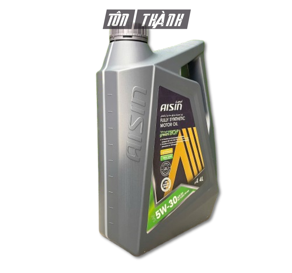 Dầu động cơ AISIN greenTECH+ Fully Synthetic 5W-30 SP (4 Lít)