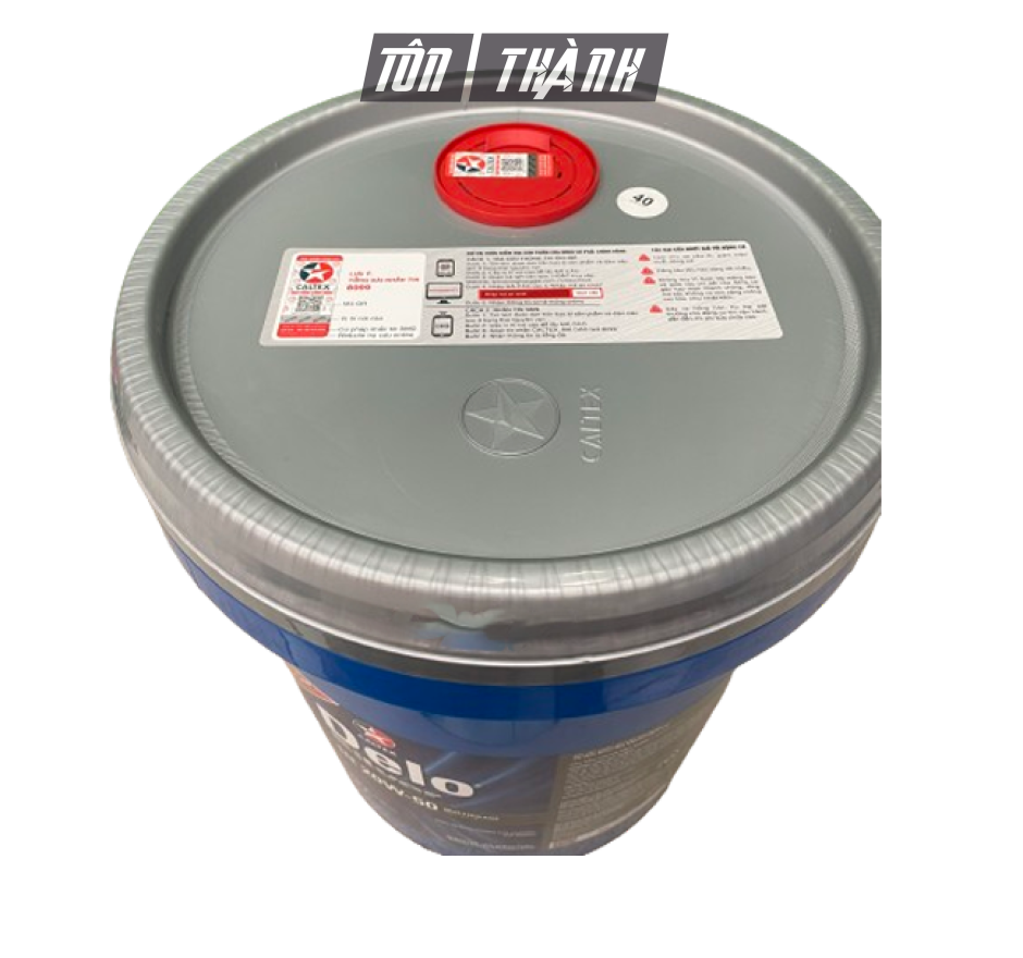DẦU ĐỘNG CƠ CALTEX DELO SILVER MULTIGRADE 20W50 (18 LÍT)
