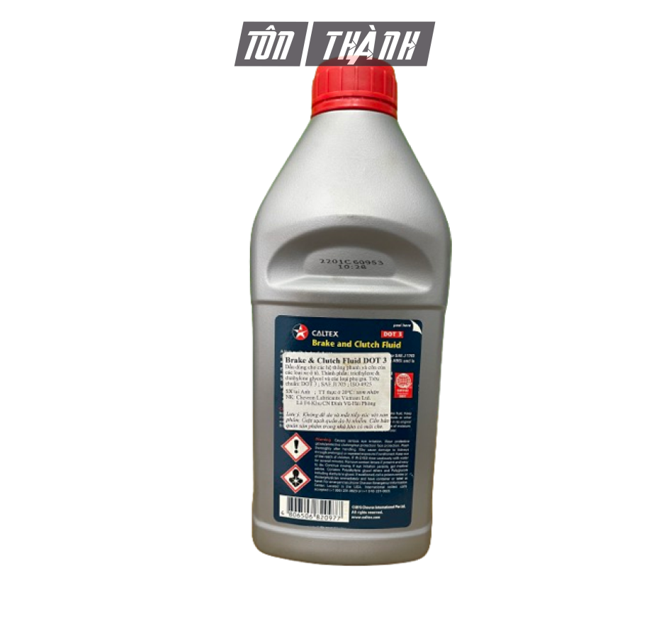 Dầu phanh và ly hợp Caltex Brake and Clutch Fluid DOT 3 1 lÍT