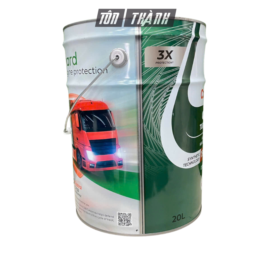 Dầu Động Cơ Diesel Castrol CRB TURBOMAX 15W-40 CK-4 (20 Lít) - Nhập Khẩu Hàn Quốc