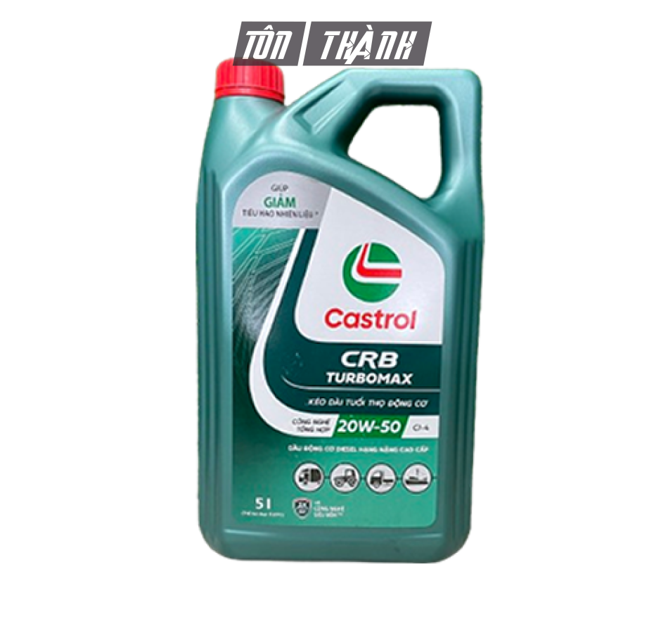 DẦU NHỚT CASTROL CRB TURBOMAX 20W50 CI-4 (5 LÍT)	