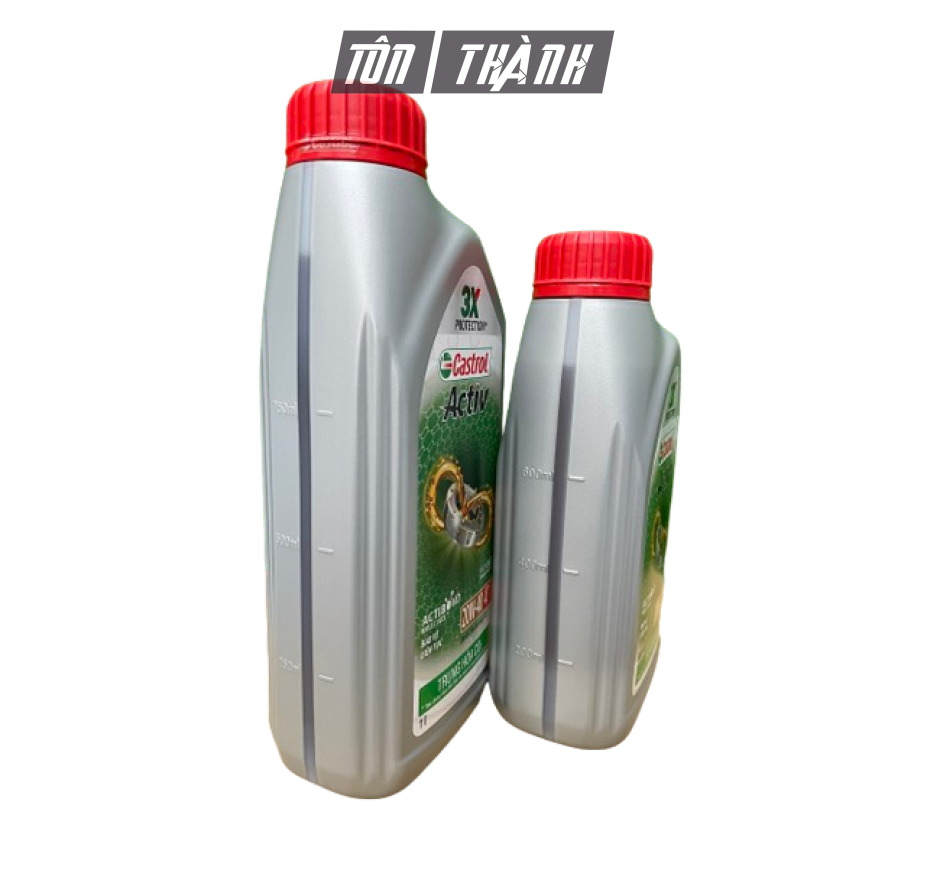 NHỚT XE SỐ CASTROL ACTIV - 20W40 (1 Lít & 0.8 Lít)