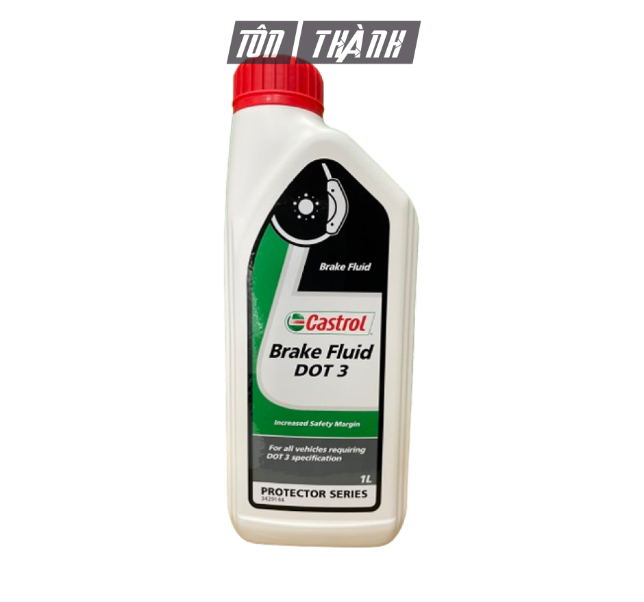 DẦU PHANH XE Ô TÔ CAO CẤP CASTROL BRAKE FLUID DOT 3 (1 LÍT)