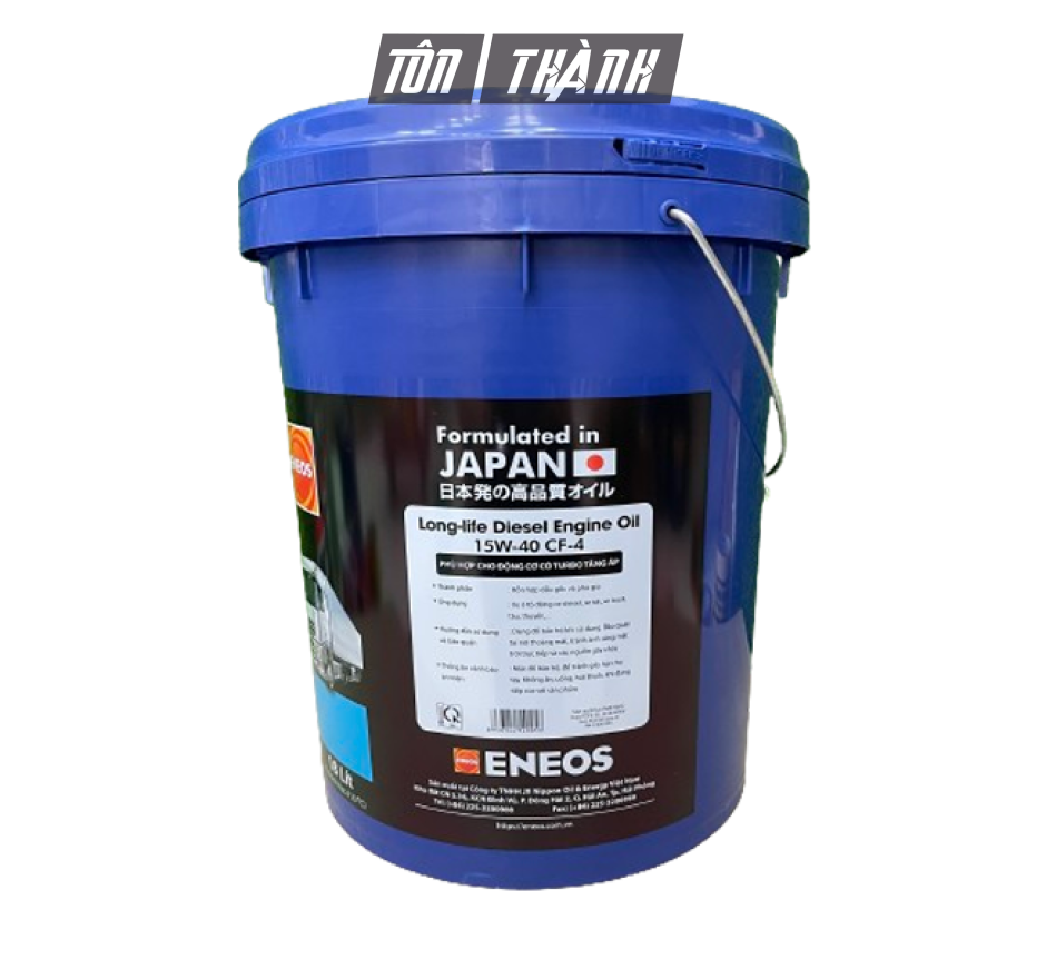 DẦU ĐỘNG CƠ DIESEL ENEOS CF-4  15W-40 (18 LÍT)