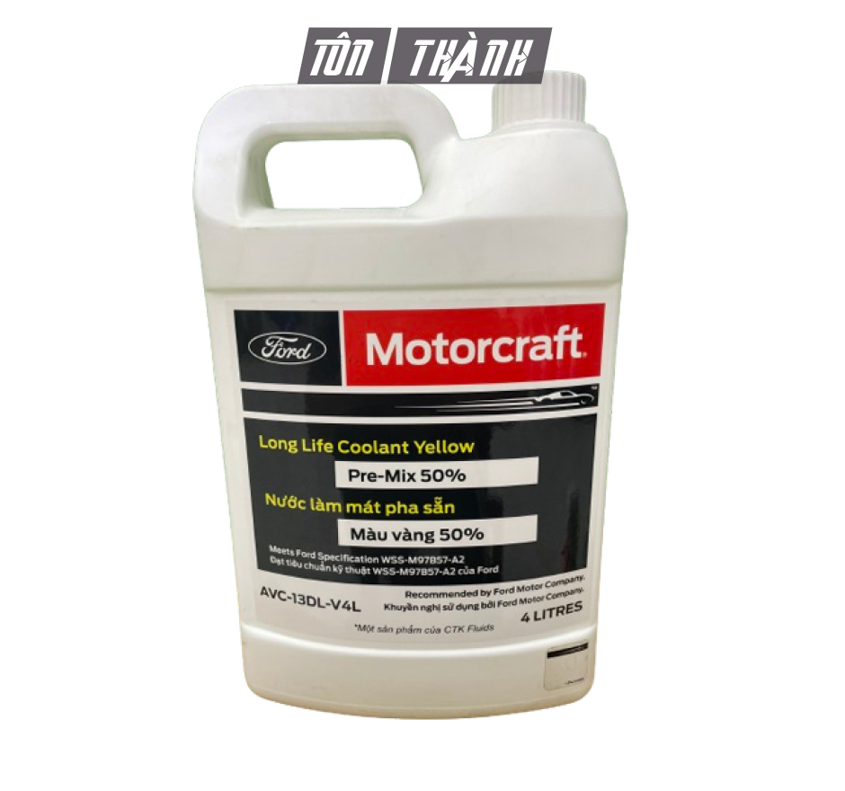 NƯỚC LÀM MÁT FORD MÀU VÀNG AVC3D1LV4L (4 LÍT)
