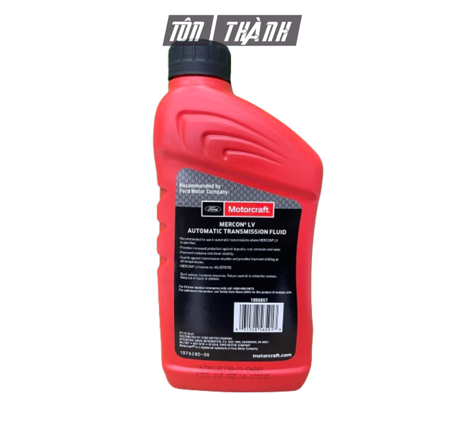 DẦU SỐ TỰ ĐỘNG FORD MOTORCRAFT MERCON LV (946ML)