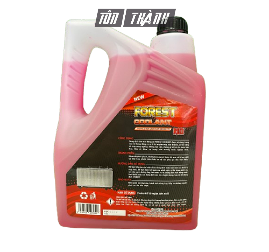 NƯỚC LÀM MÁT CAO CẤP FOREST ĐỎ (5 LÍT)