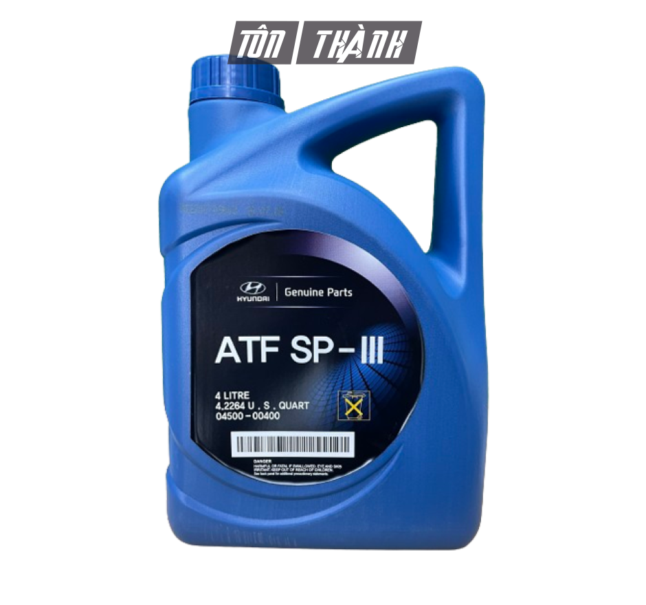 DẦU NHỚT HỘP SỐ TỰ ĐỘNG ATF HUYNDAI SP-III (4 LÍT)