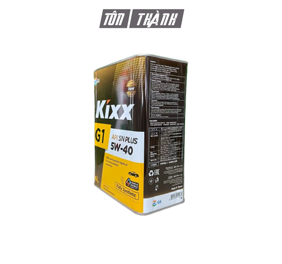 Dầu nhớt KIXX G1 SN PLUS 5w40 (4L)
