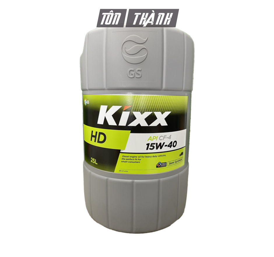DẦU ĐỘNG CƠ KIXX HD CF-4/SG 15W40 (25 LÍT)