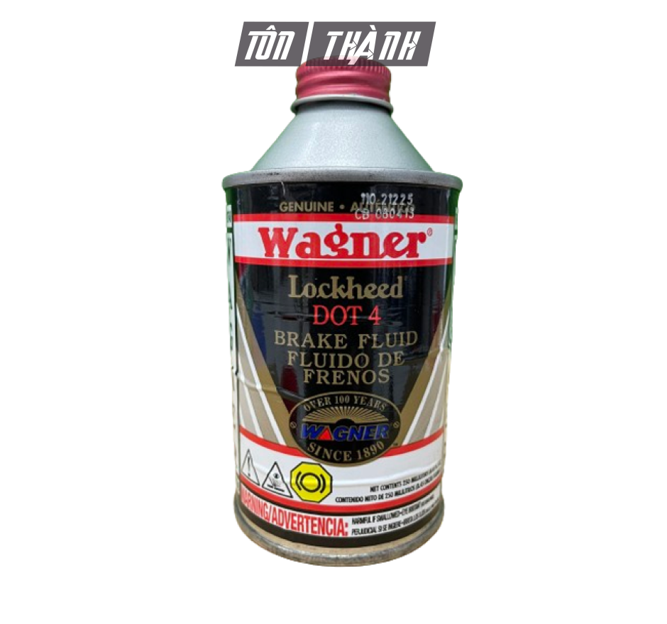 DẦU PHANH DOT4 WAGNER LOCKHEED DOT 4 (WAGNER 21) 355ML/ 946ML