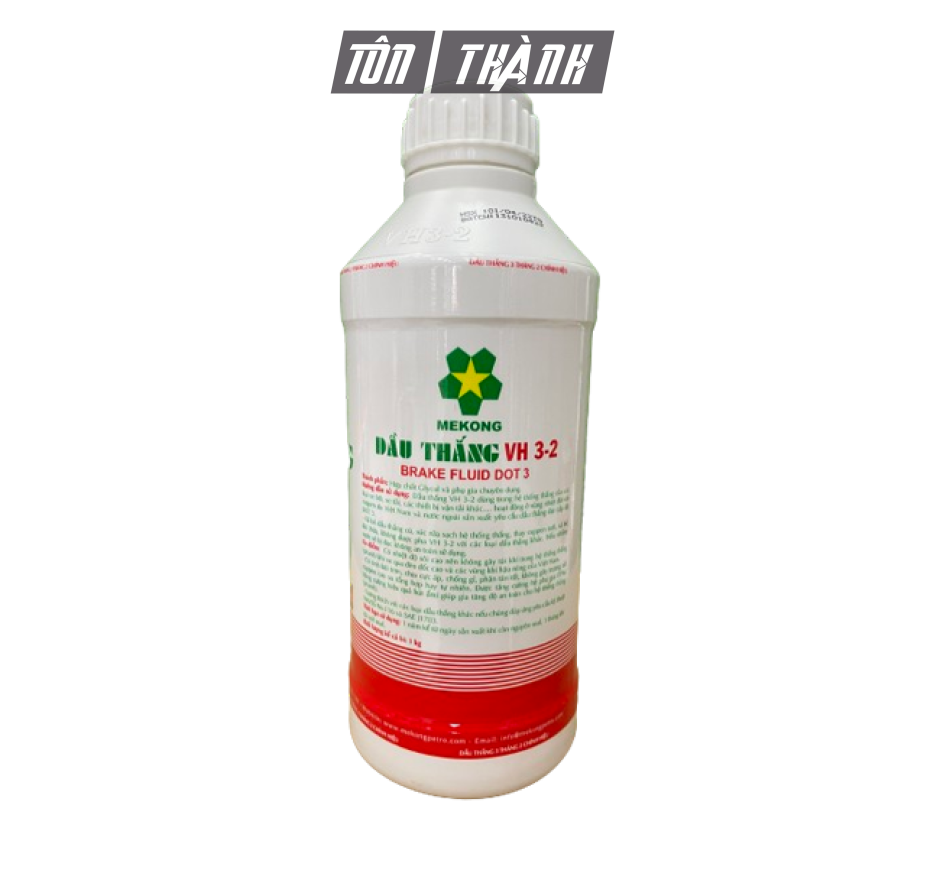 DẦU PHANH 3-2 DOT3 MEKONG (1 LÍT)