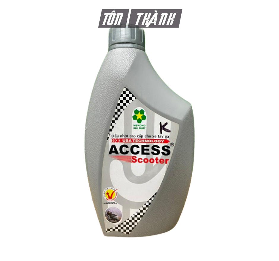 Nhớt xe tay ga Mekong Access (0.8 Lít & 1 Lít)