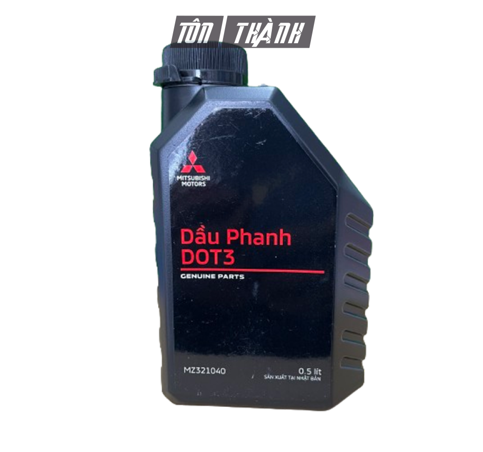 DẦU PHANH MITSUBISHI MOTOR DOT 3  GENUINE PARTS 500ML ( NHẬT BẢN )