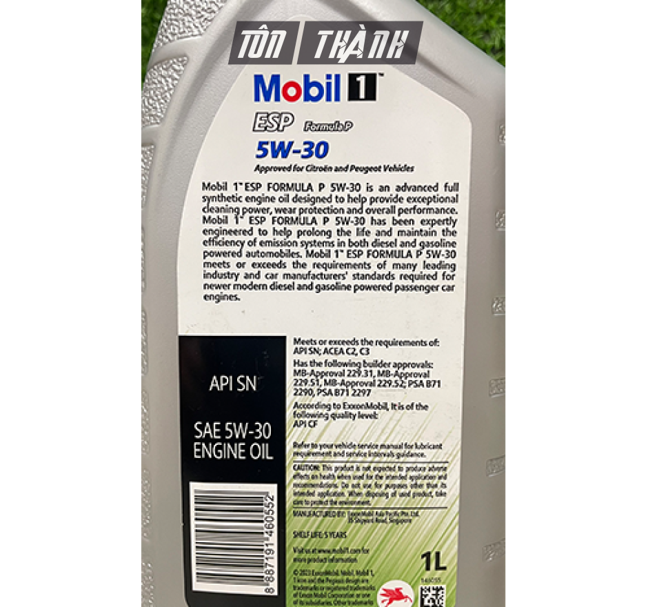 Mobil 1 ESP 5W-30 1L Chính Hãng