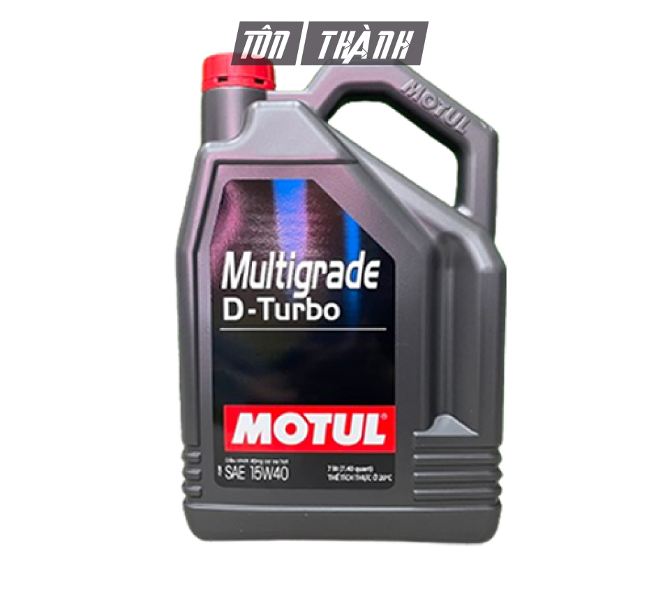 NHỚT XE HƠI MOTUL MULTIGRADE D-Turbo 15W40 (7L)