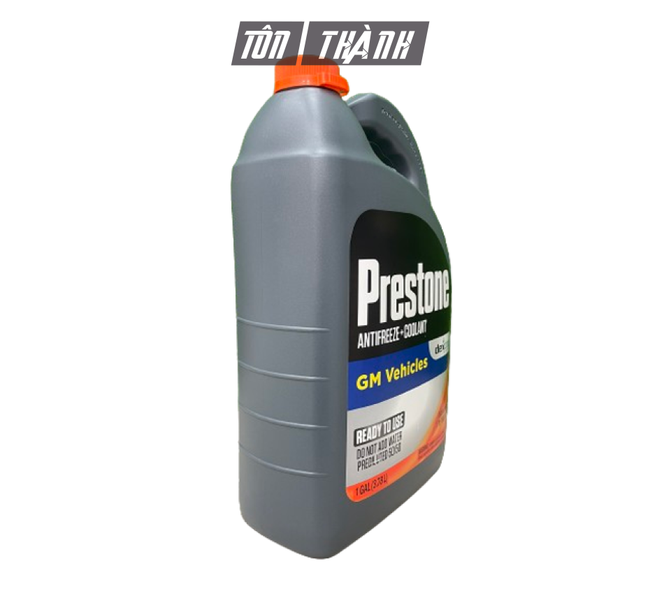 NƯỚC LÀM MÁT XE Ô TÔ MÀU CAM PRESTONE 50/50 (3.78 LÍT)