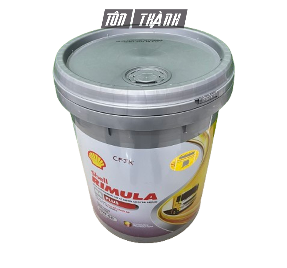 DẦU NHỚT ĐỘNG CƠ SHELL RIMULA R4 PLUS TURBO 15W50 API CI-4 (18 LÍT)