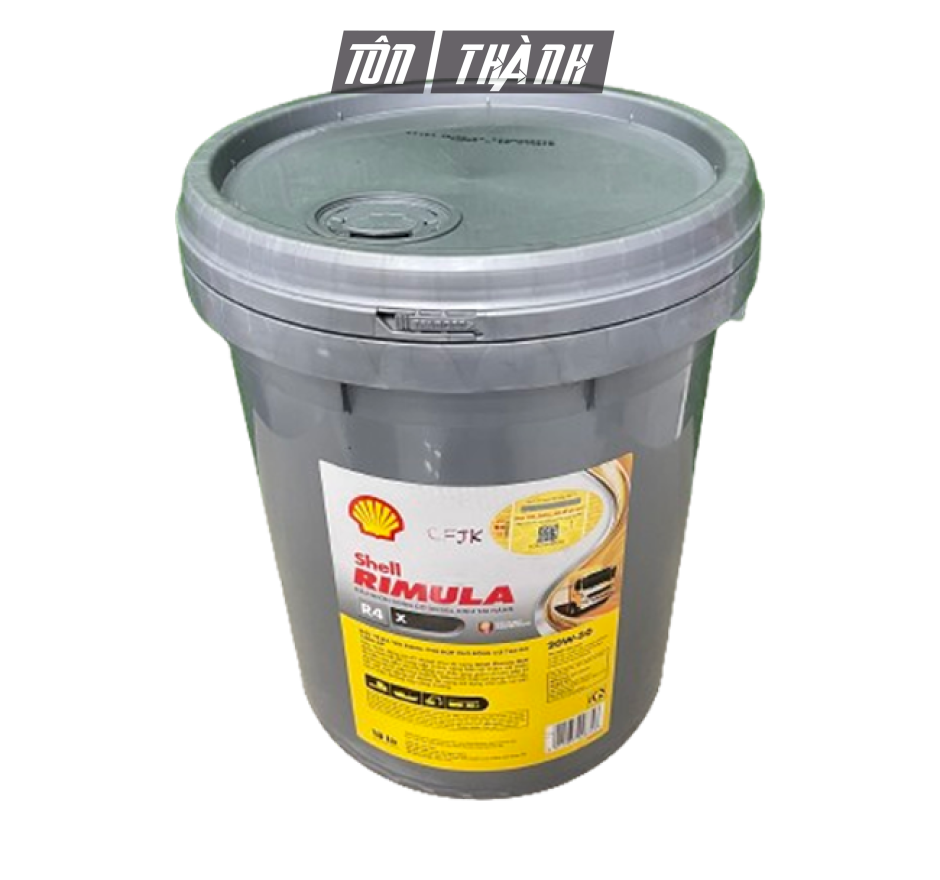 DẦU ĐỘNG CƠ SHELL RIMULA R4 X 20W50 (18 LÍT)