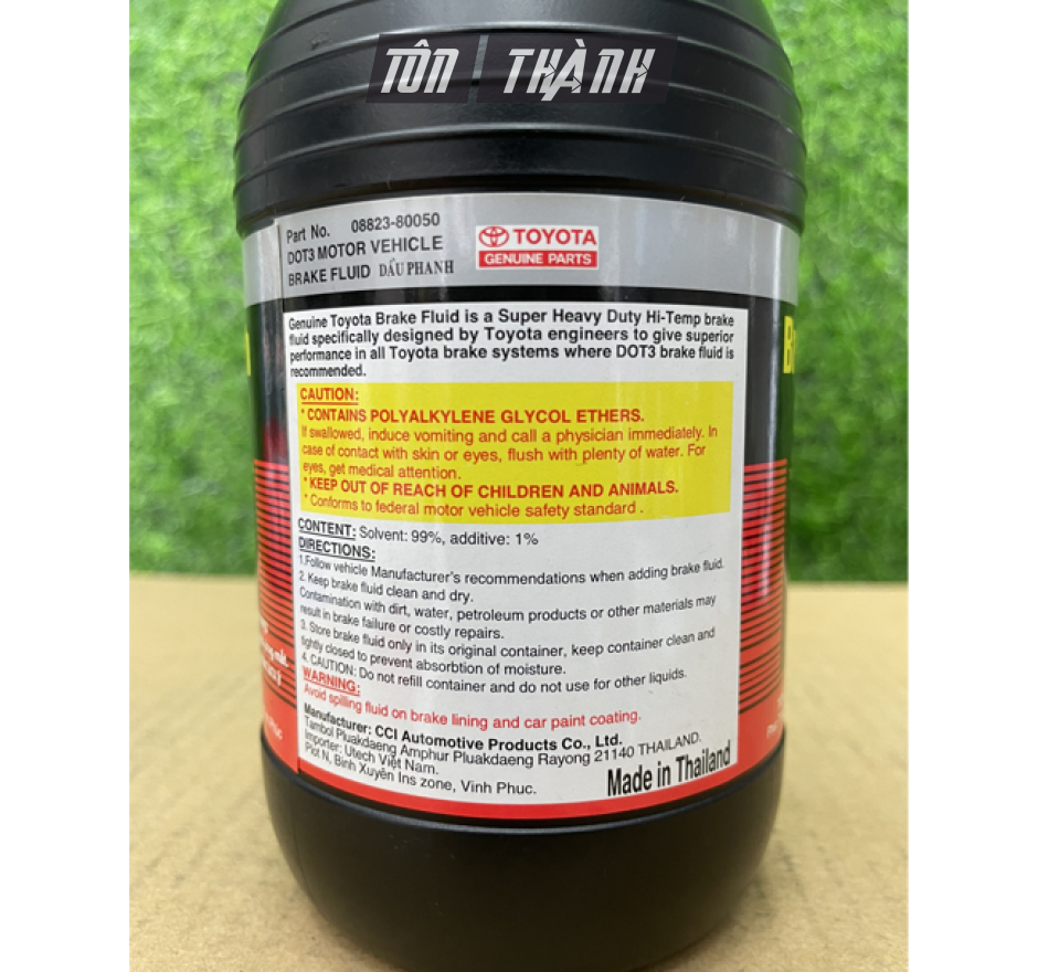 DẦU PHANH DẦU THẮNG TOYOTA DOT3 (500ML)