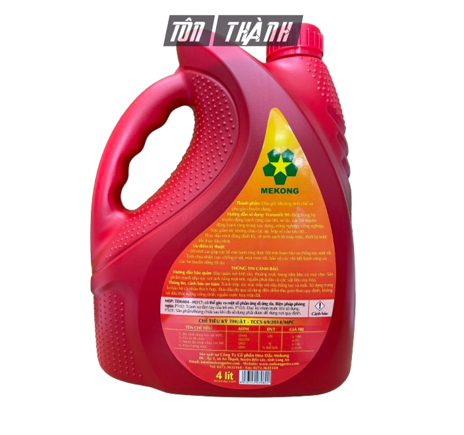 DẦU HỘP SỐ MEKONG TRANSMIX 90 (4 LÍT)