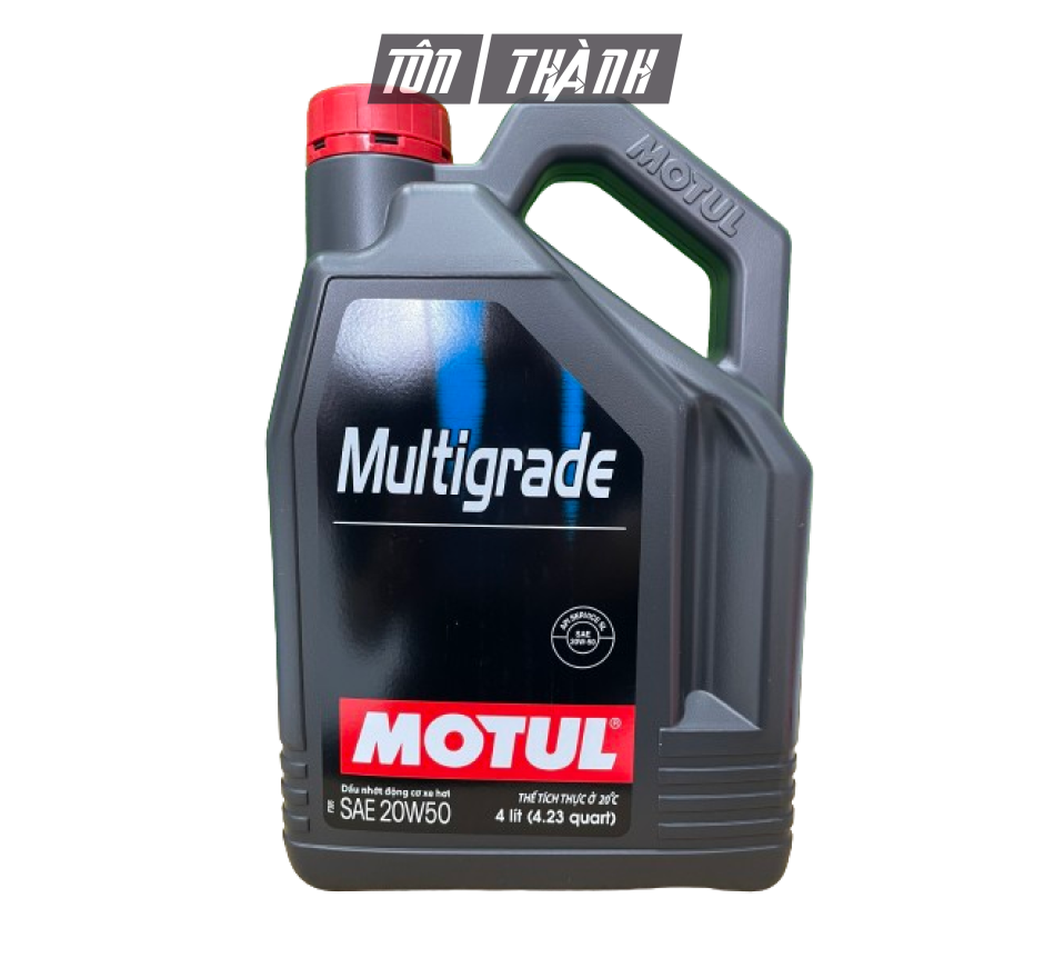 DẦU NHỚT Ô TÔ CAO CẤP MOTUL MULTIGRADE 20W50 (4 LÍT)
